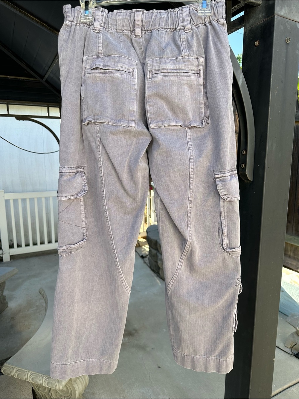 FREE PEOPLE ASHBLOWN TAHITI CARGO PANTS SIZE XS!! LIKE NEW!! - Picture 5 of 8